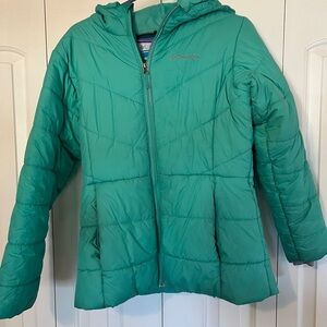 Columbia Kids Teal Puffer Jacket